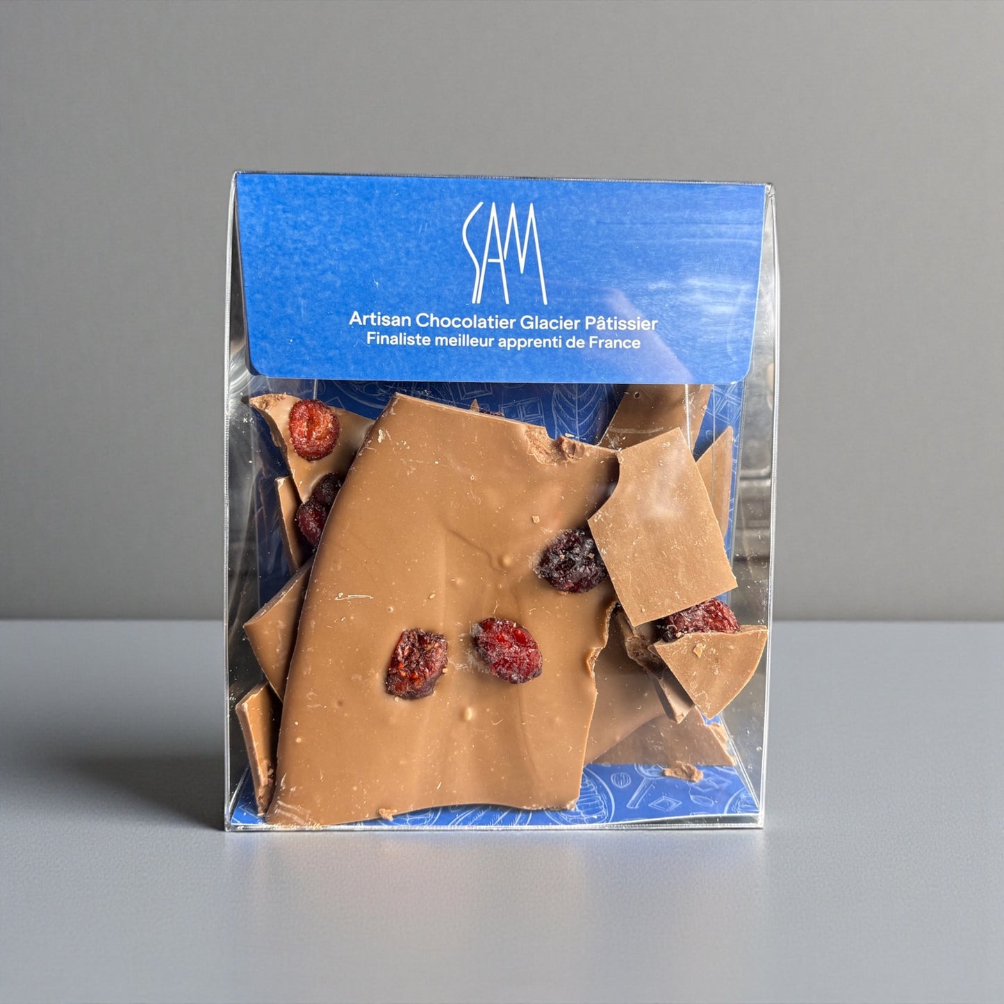 Plaque à casser lait Cramberry