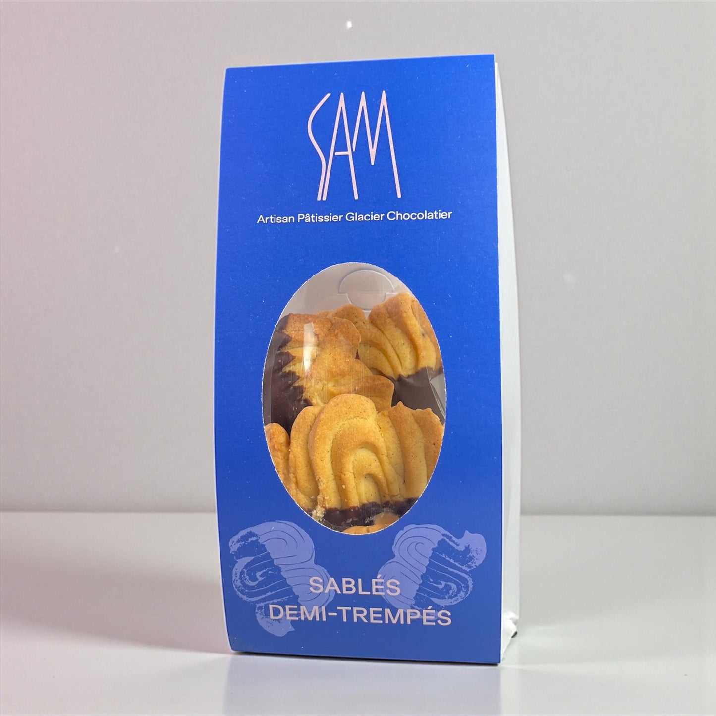 Sablés demi-chocolat