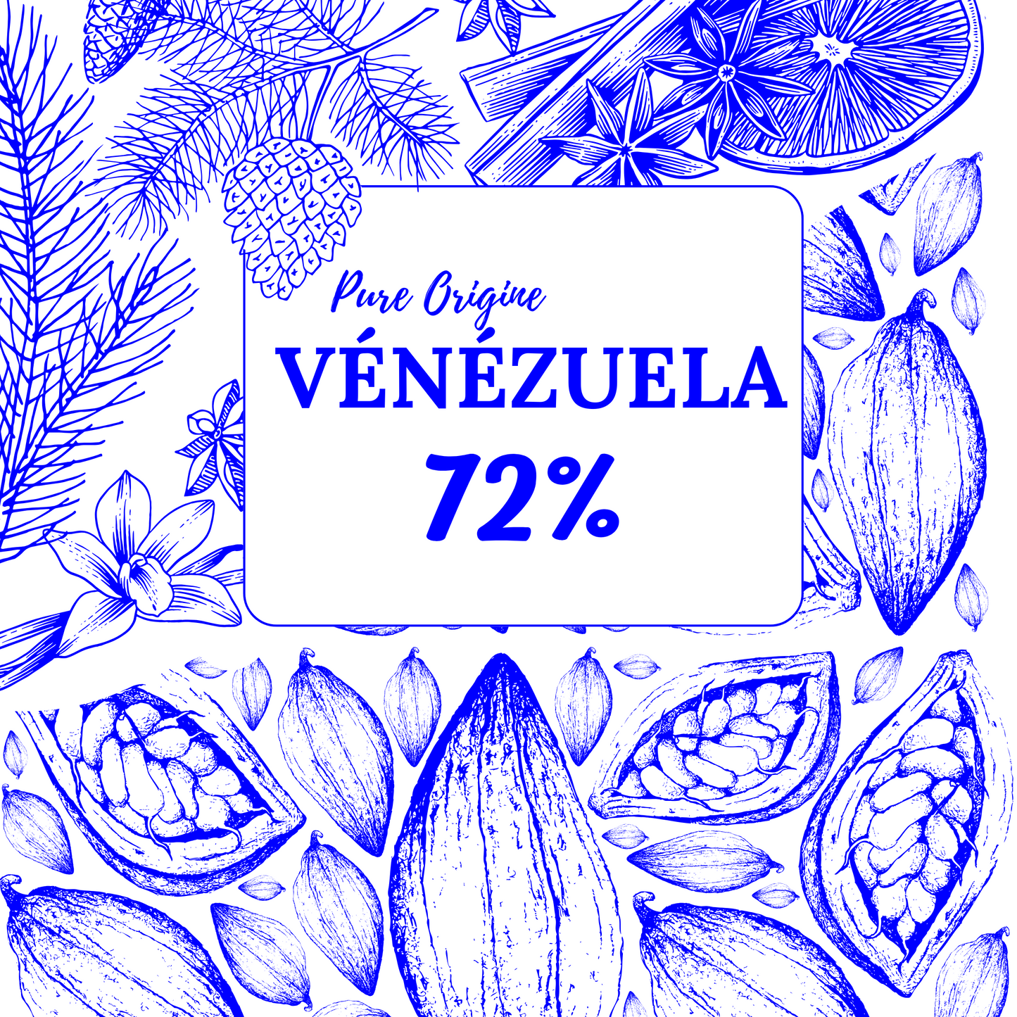 Tablette de Chocolat noir Pure Origine Venezuela 72%