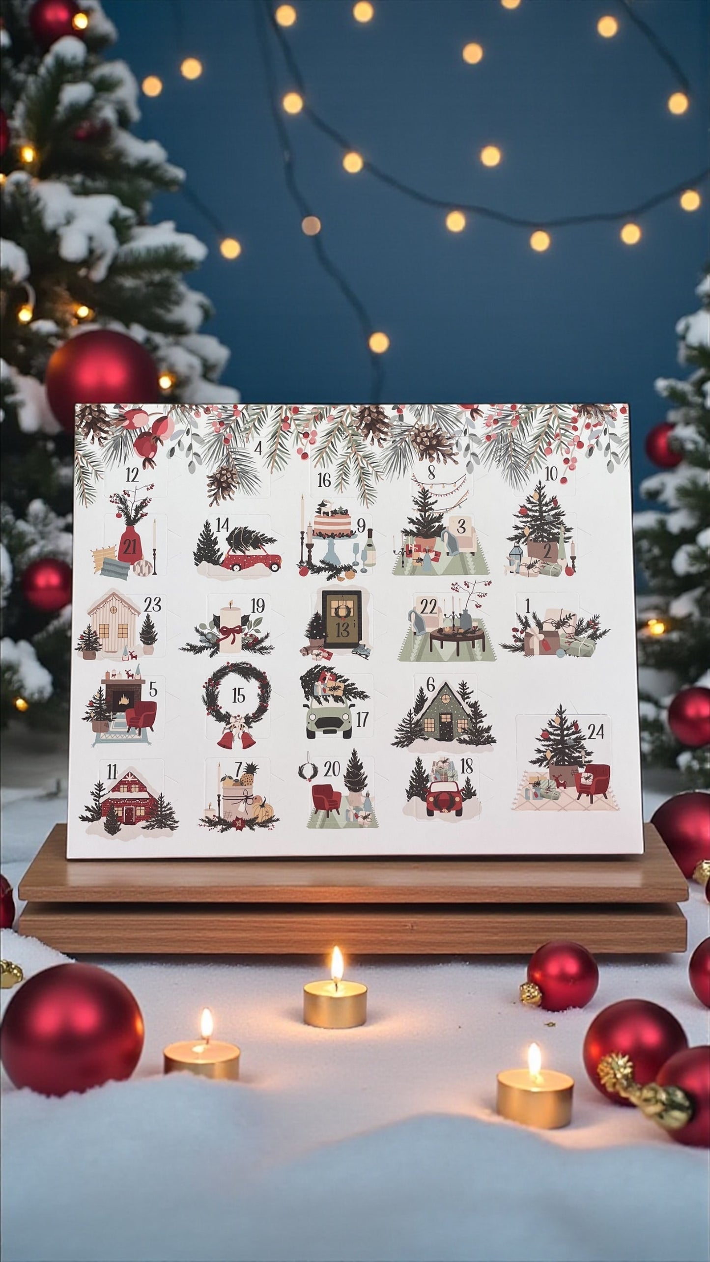 Calendrier de l’Avent – Flocon Rouge