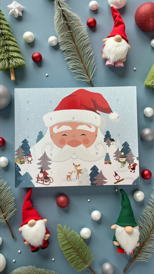 Calendrier de l'Avent - Père Noël