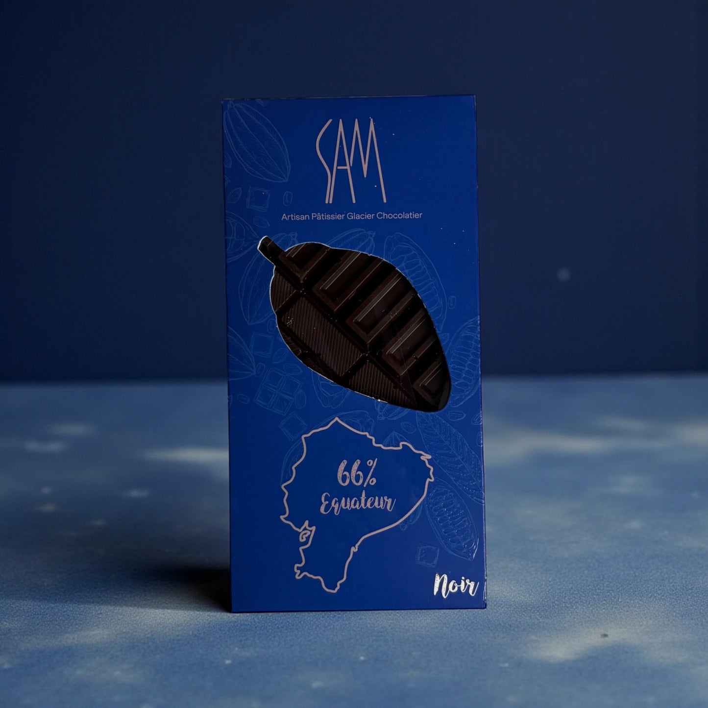 Tablette de Chocolat Pure Origine Equateur 66%