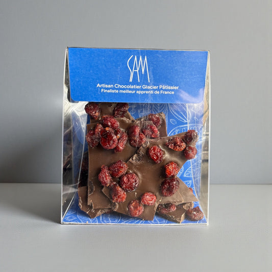 Plaque à casser noir Cramberry